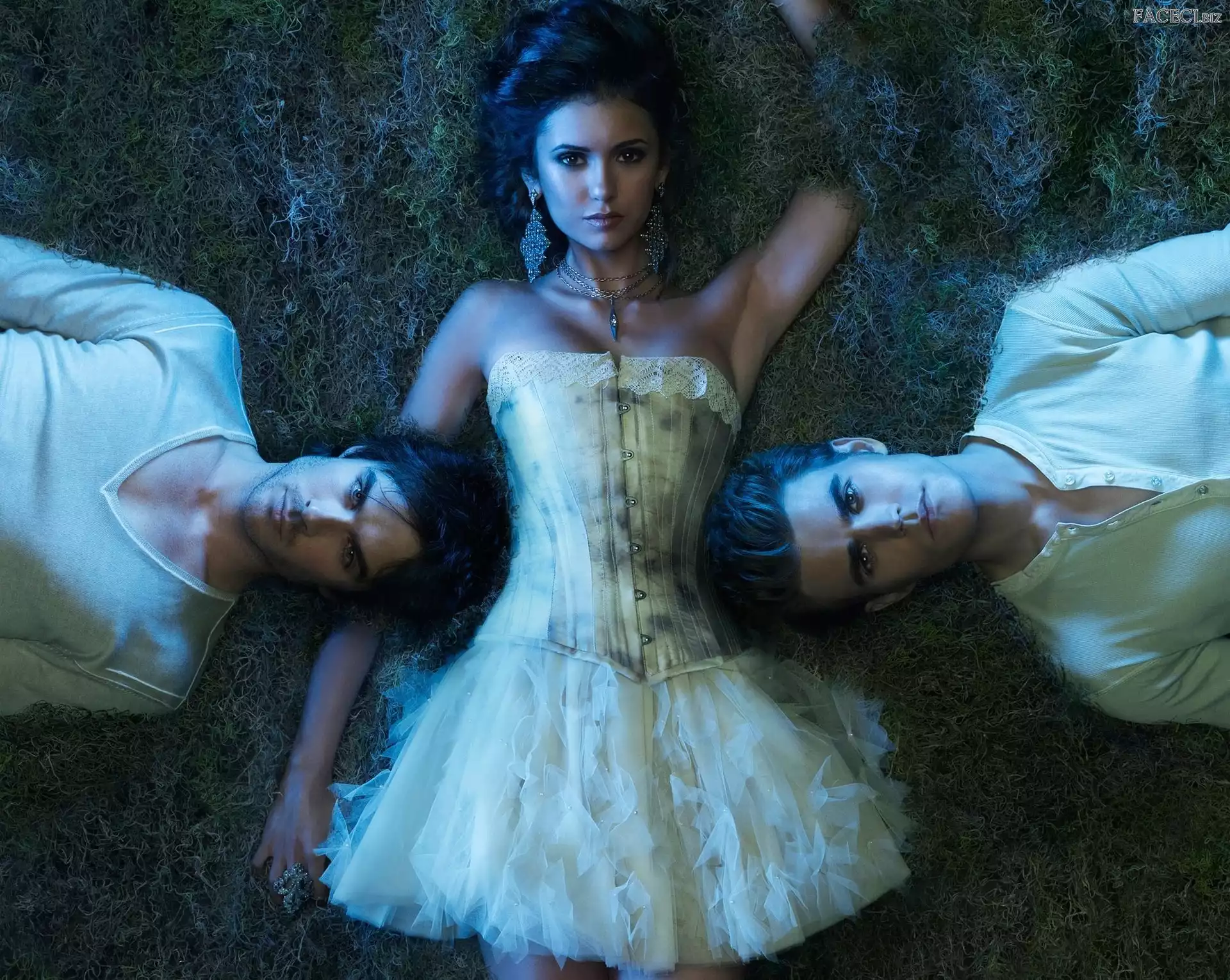 Paul Wesley, Nina Dobrev, The Vampire Diaries, Pamiętniki Wampirów, Ian Somerhalder